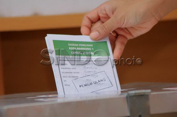 Penetapan hasil pemilu...