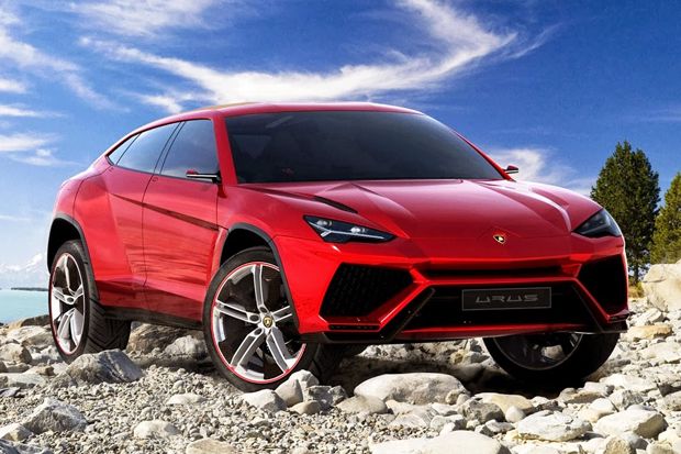Lambo Urus mobil SUV...