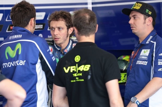 Kehilangan podium, Rossi...