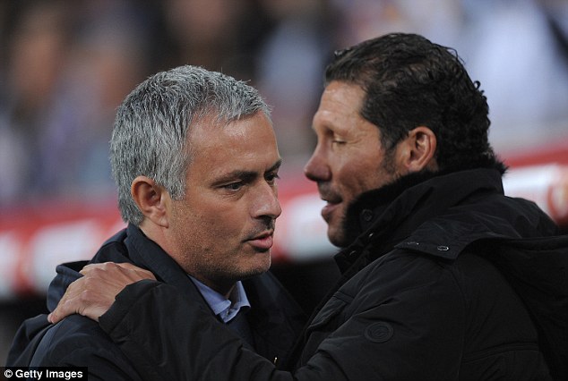 Simeone kagumi parkir...