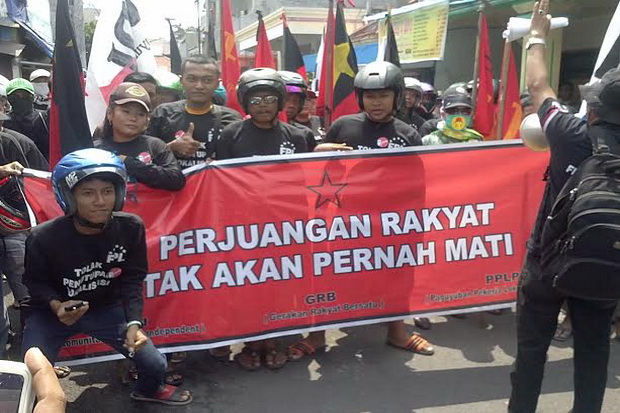 Demo PSK Dolly disusupi...