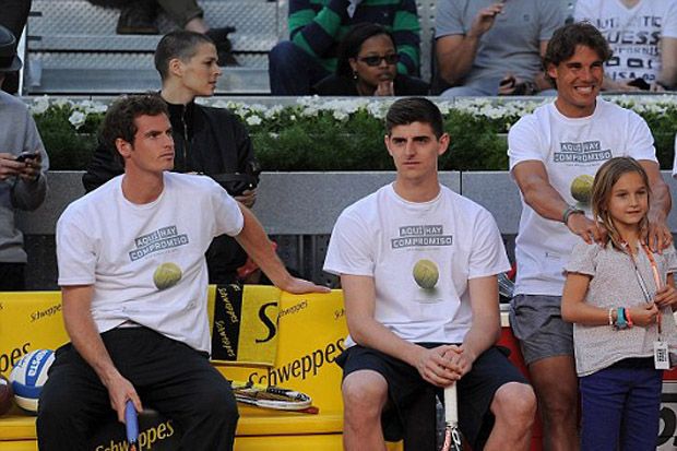 Demi amal Nadal & Courtois...