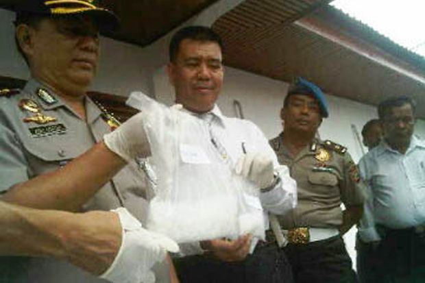 Polisi sita sabu 1,3...
