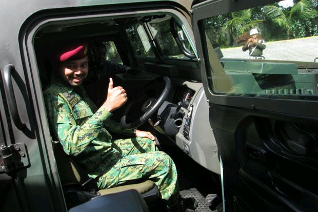Putra mahkota Brunei...
