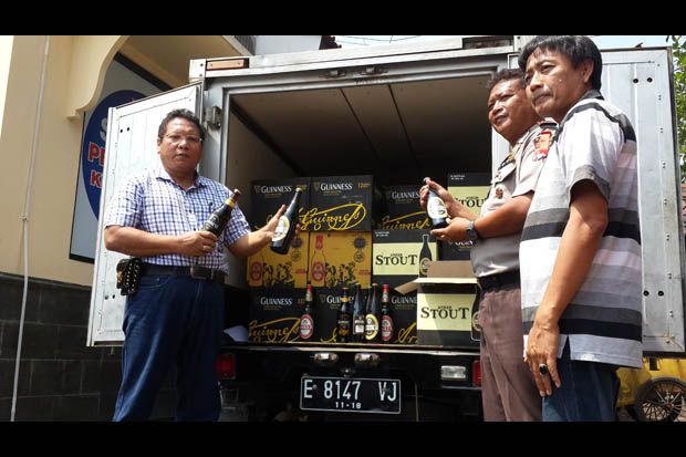 Polisi sita 840 botol...