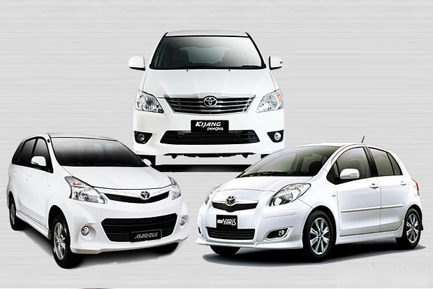 Stok melimpah Toyota...