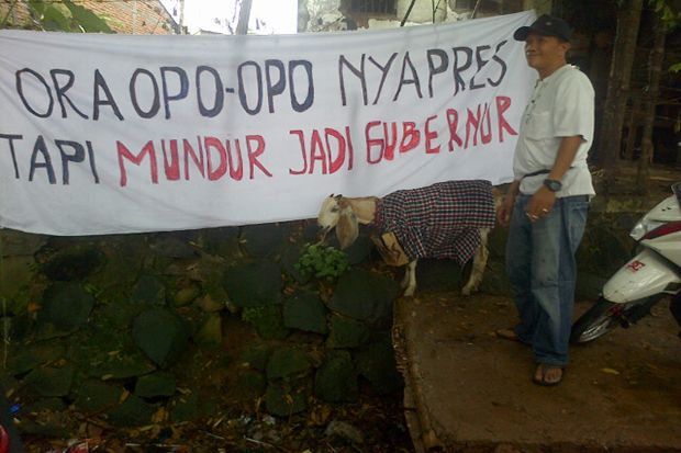 Warga DKI minta Jokowi...