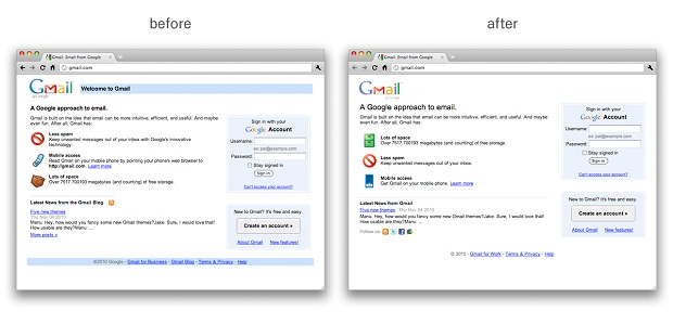Tampilan Gmail di-makeover