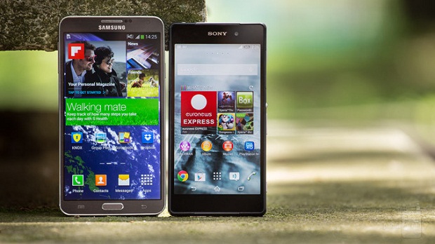 Sony Xperia Z2 vs Samsung...