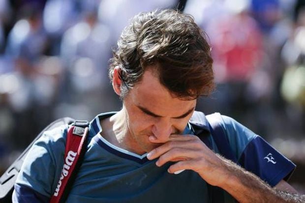 Federer gagal di aksi...