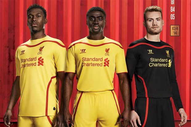 Liverpool rilis jersey...