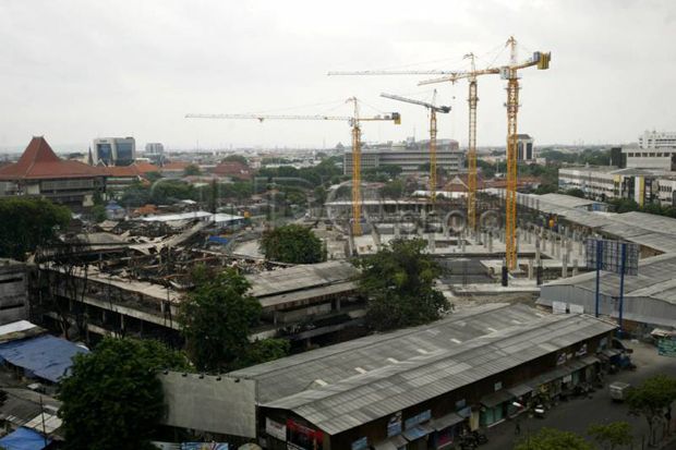Pedagang Tolak Tempati...