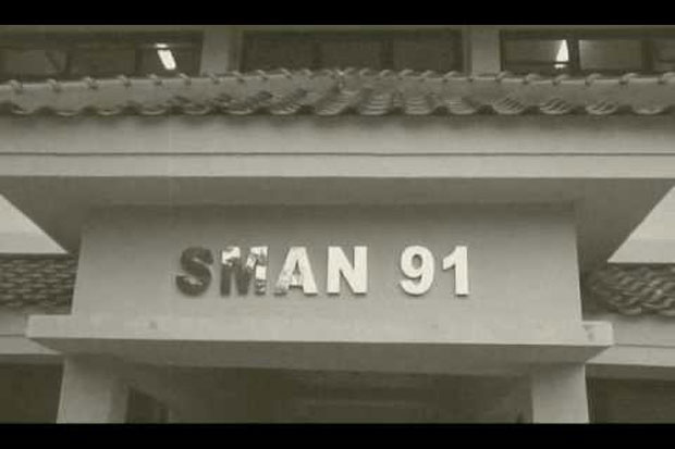 Siswa SMAN 91 Jakarta...