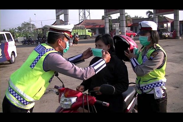 Pengendara Motor Terganggu...