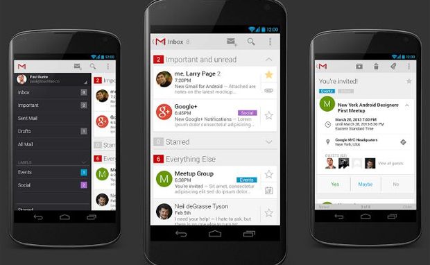 Tampilan Gmail Berubah