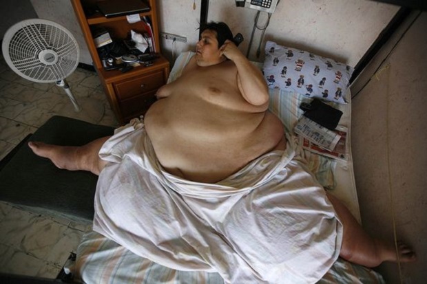 Bobot 393 Kg, Pria Terberat...