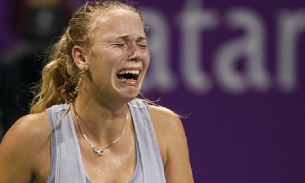 Nasib Malang Wozniacki