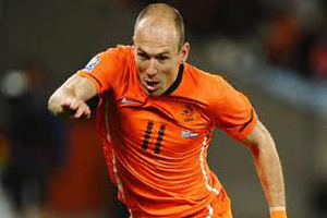 Peran Robben di Brazil...
