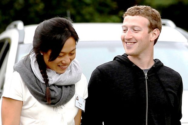 Zuckerberg dan Istri...