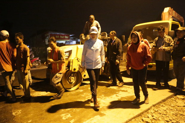 Sidak Perbaikan Jalan,...