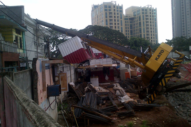 Crane Proyek Casablanca...