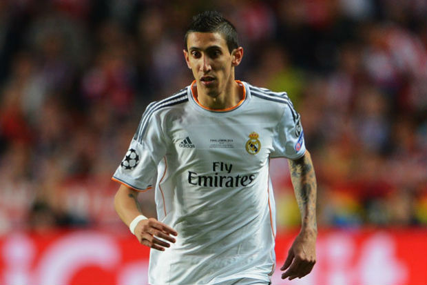 Madrid Banderol Di Maria...