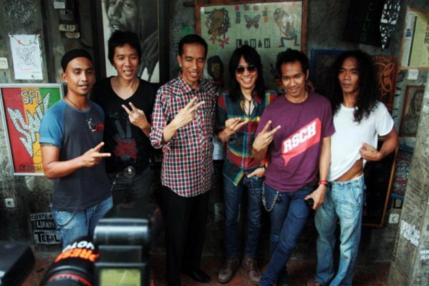 Dukung Jokowi-JK, Slank...
