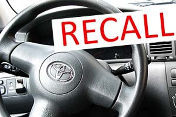Airbag Toyota Recall...
