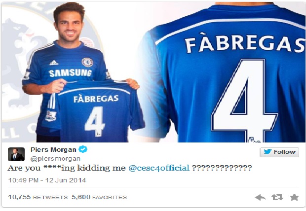 Gabung Chelsea, Fabregas...