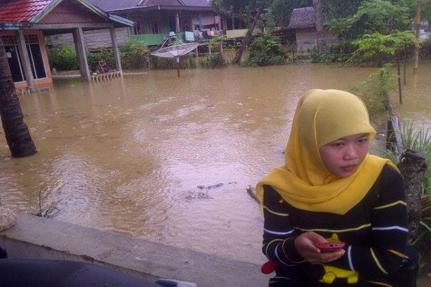 Banjir Wajo Capai 3...