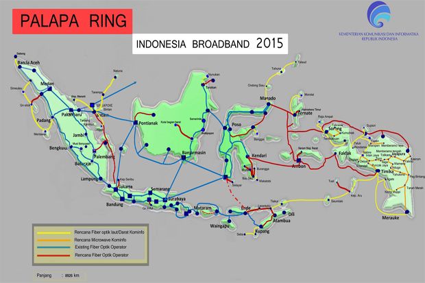 Proyek Palapa Ring Telan...