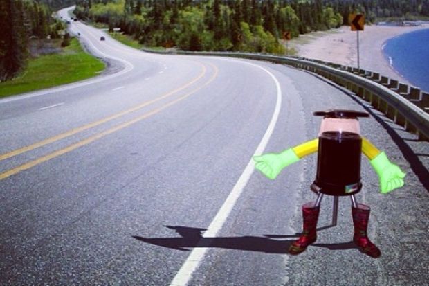 hitchBOT, Robot Penumpang...