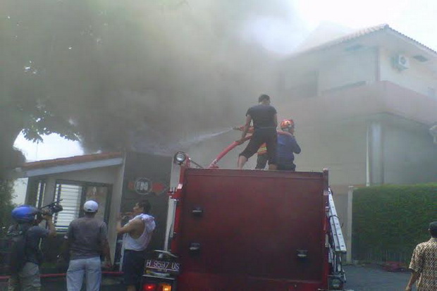 Kebakaran di Hotel Rinjani...