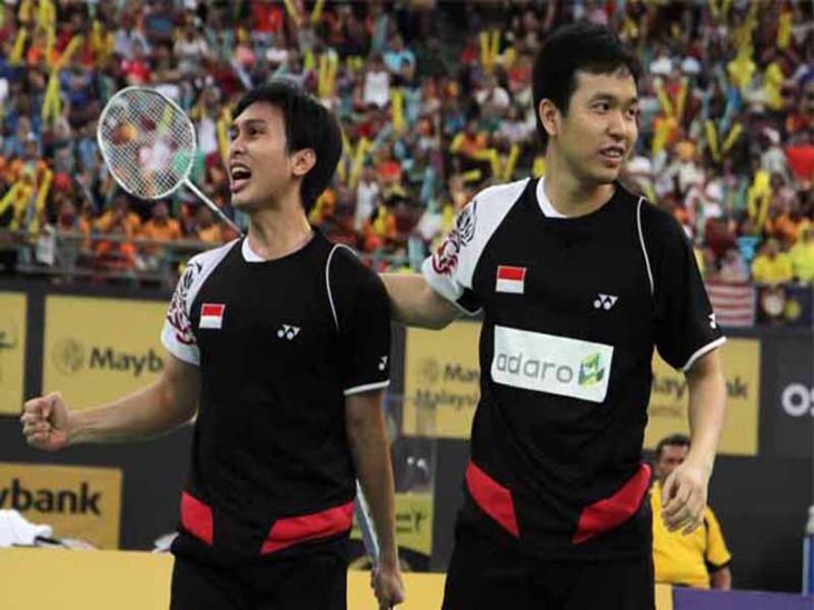 Hendra/Ahsan Cetak Hattrick