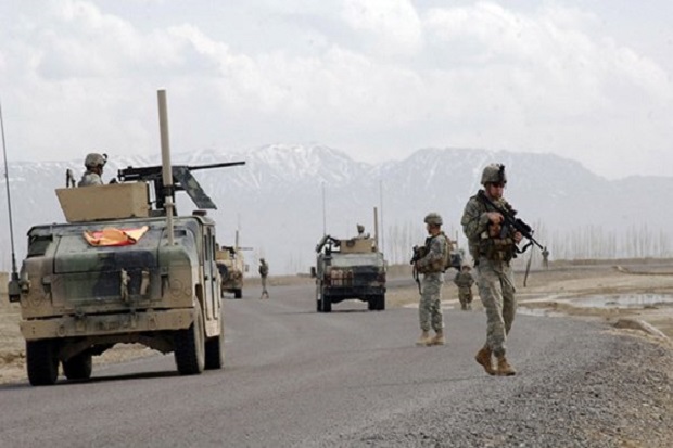 Tiga Tentara AS di Afghanistan...