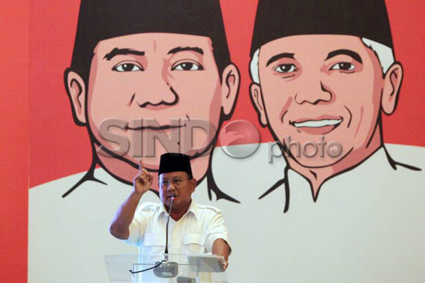Prabowo: Ada yang Takut...