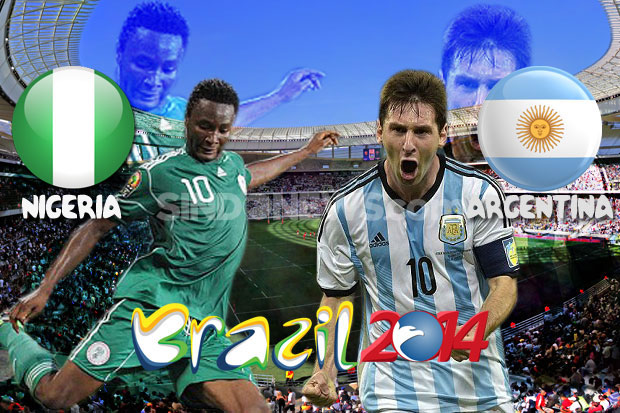 Susunan Pemain Nigeria...