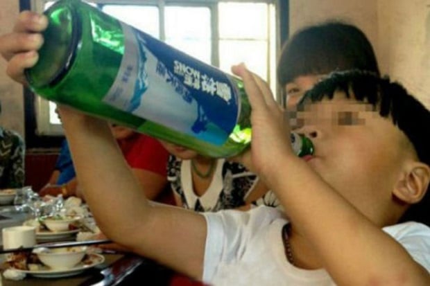Bocah 2 Tahun di China...