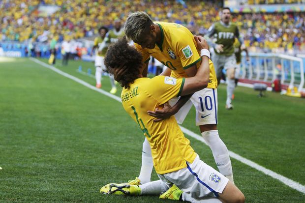 Gol David Luiz Dibalas...