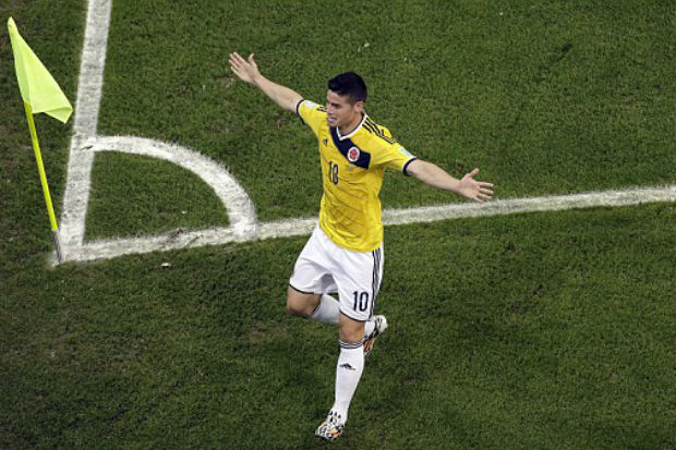 James Rodriguez Bawa...