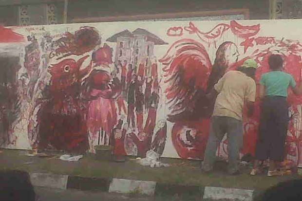 Prabowo Subianto di...