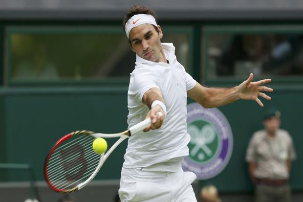 Federer Masih Melenggang