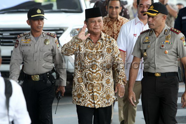 Kurangi Bicara, Prabowo...