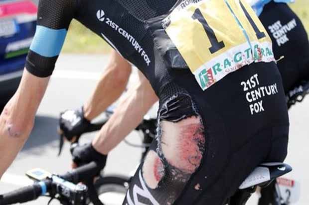 Froome Ikut Jadi Korban
