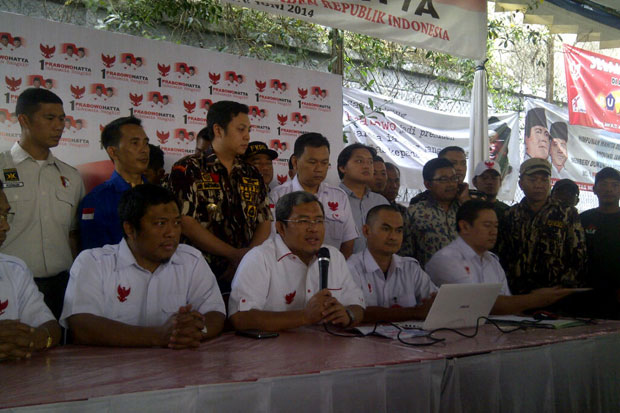 Timses Prabowo-Hatta...