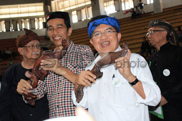 Jokowi-JK Unggul di...