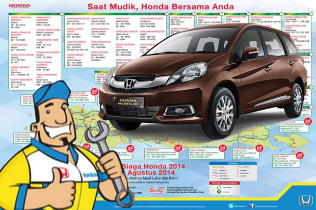 Musim Mudik, Honda Tambah...