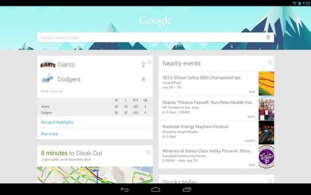 Google Now Tambah Kontrol...