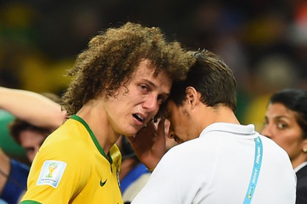 David Luiz Banjir Air...