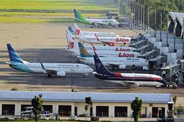 Pemudik Udara di Makassar...